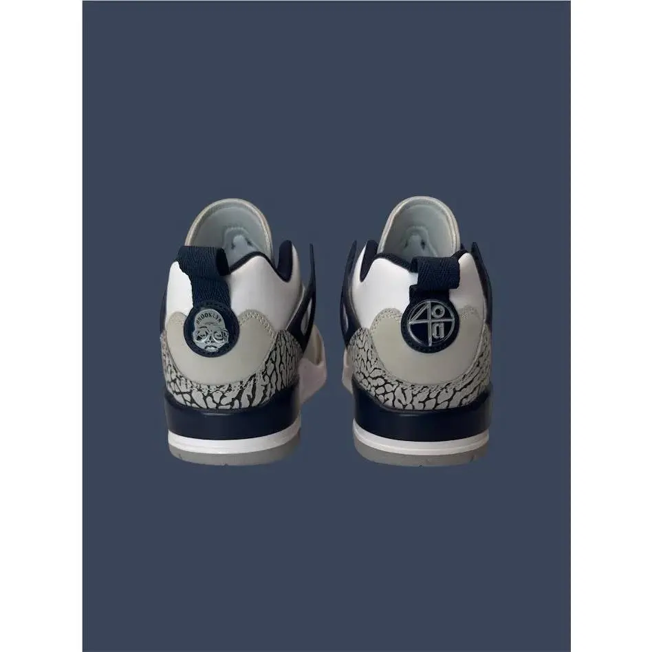 Nike shoes - Youth Nike Jordan Spizike Low (GS) White/Midnight Navy FQ3950-140 5