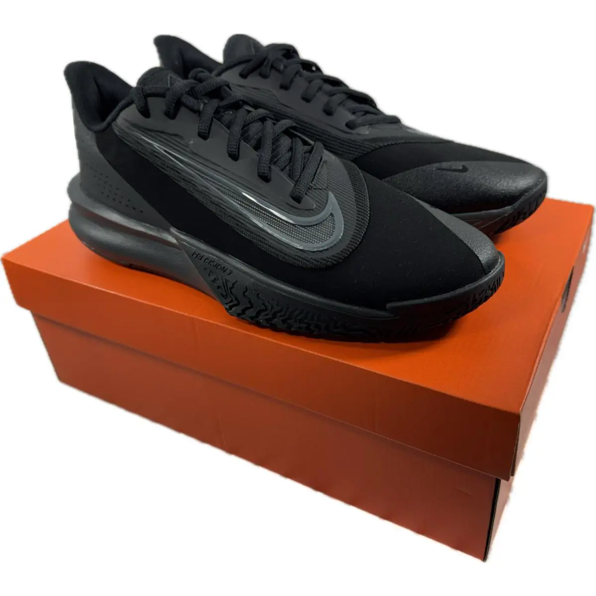 Nike shoes - Nike Precision VII - Precision VII - IB5852 001 - Black/Anthracite 4