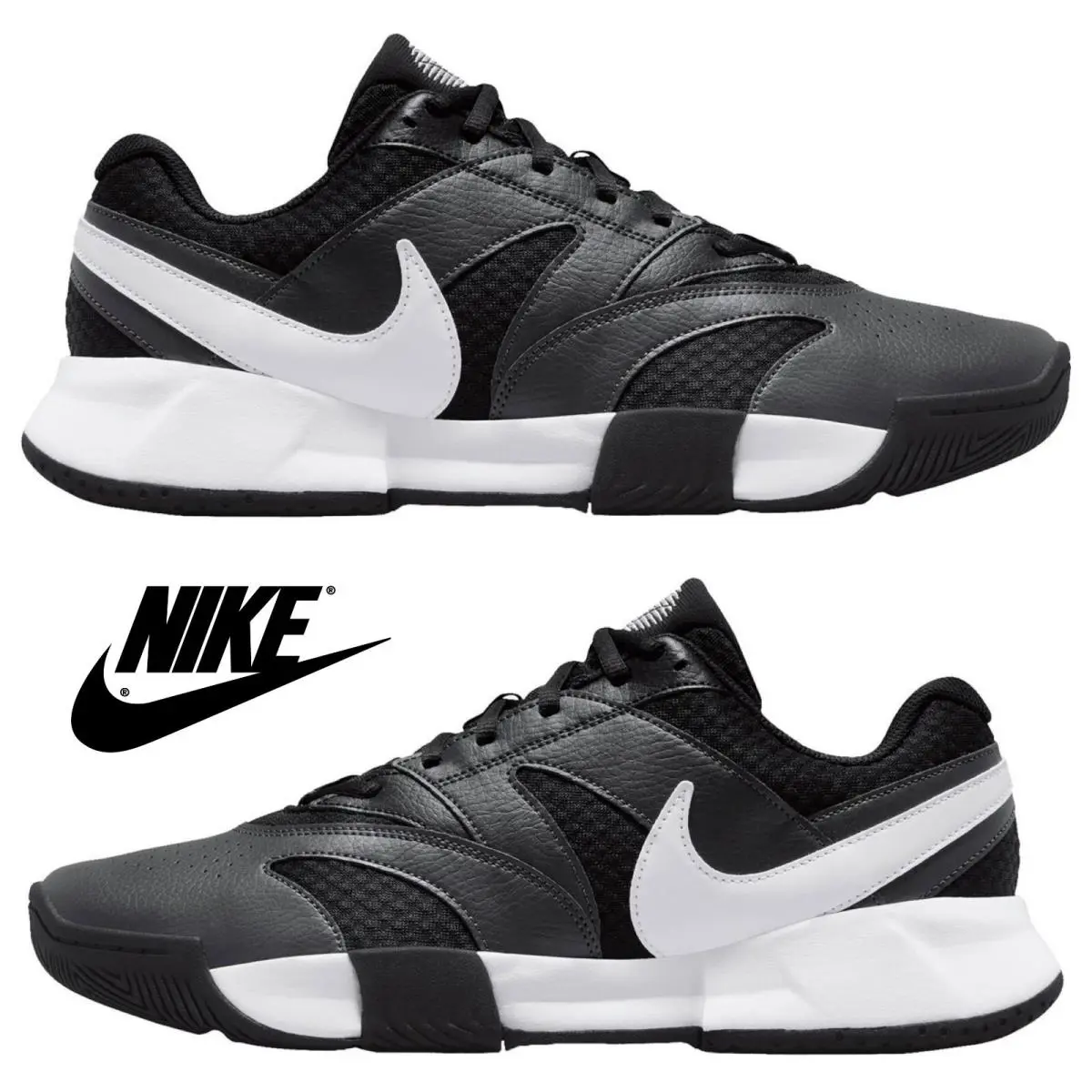Nike shoes - Nike Court Lite - Court Lite - Black, Manufacturer: Black/White/Anthracite 18