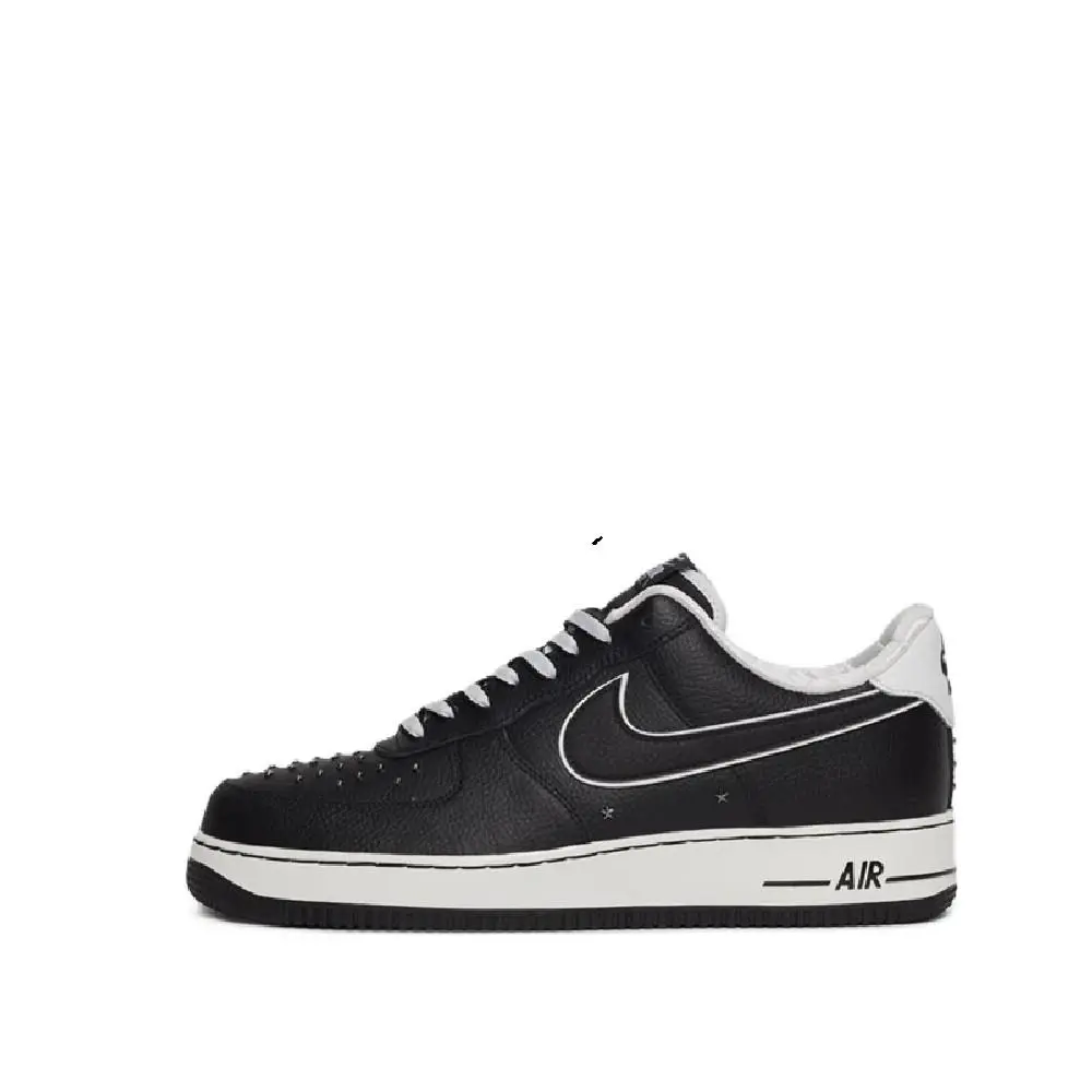 Men`s Nike Air Force 1 `07 Prm Black/black-summit White IM6643 010 - 12 - Black/Black-Summit White