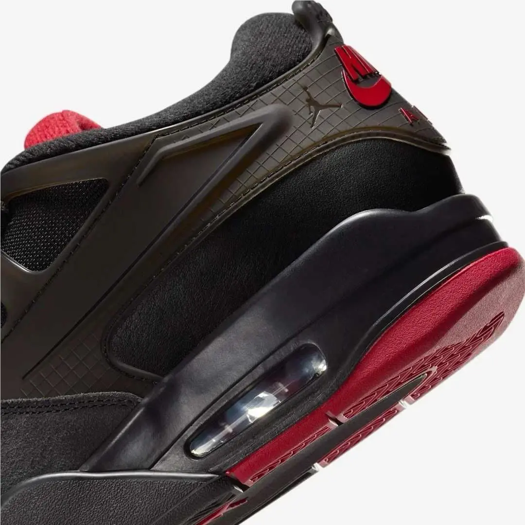 Nike shoes - Nike Air Jordan 4RM RETRO - FQ7939-060 - Black/Varsity Red-Anthracite 1