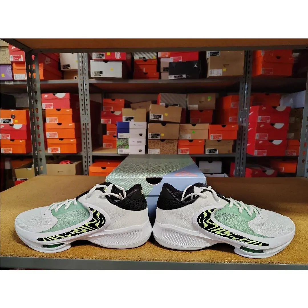 Nike shoes - Nike Zoom Freak 4 - Zoom Freak - DJ6149 003 - White Black Barely Volt 0