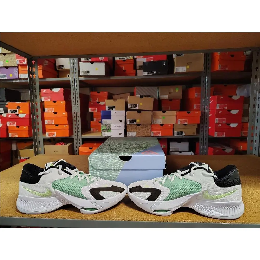 Nike shoes - Nike Zoom Freak 4 - Zoom Freak - DJ6149 003 - White Black Barely Volt 1