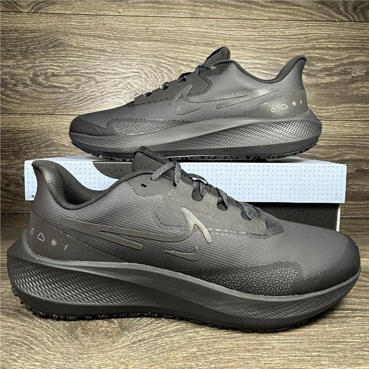 Nike shoes - Nike Air Zoom Pegasus 39 Shield Black - Black 7