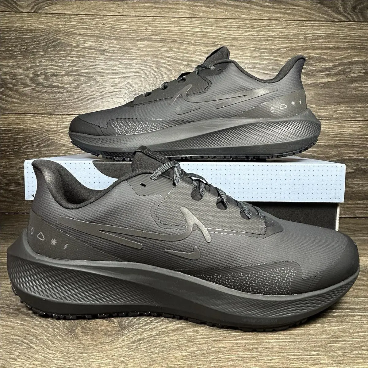Nike shoes - Nike Air Zoom Pegasus 39 Shield Black - Black 7