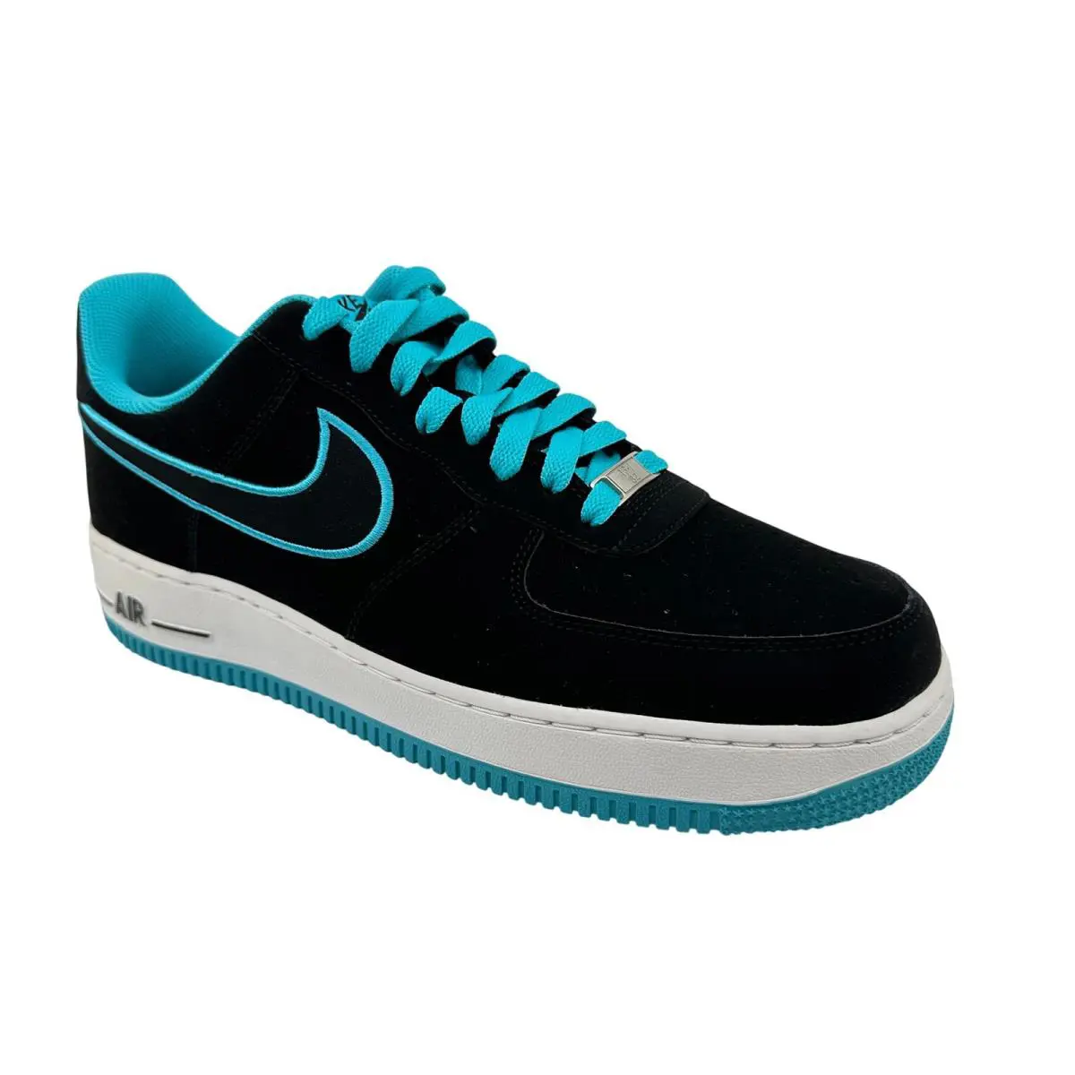 Nike shoes - Nike Air Force 1 - Air Force - 488298 011 - Black, Manufacturer: Black Turquoise Blue 0