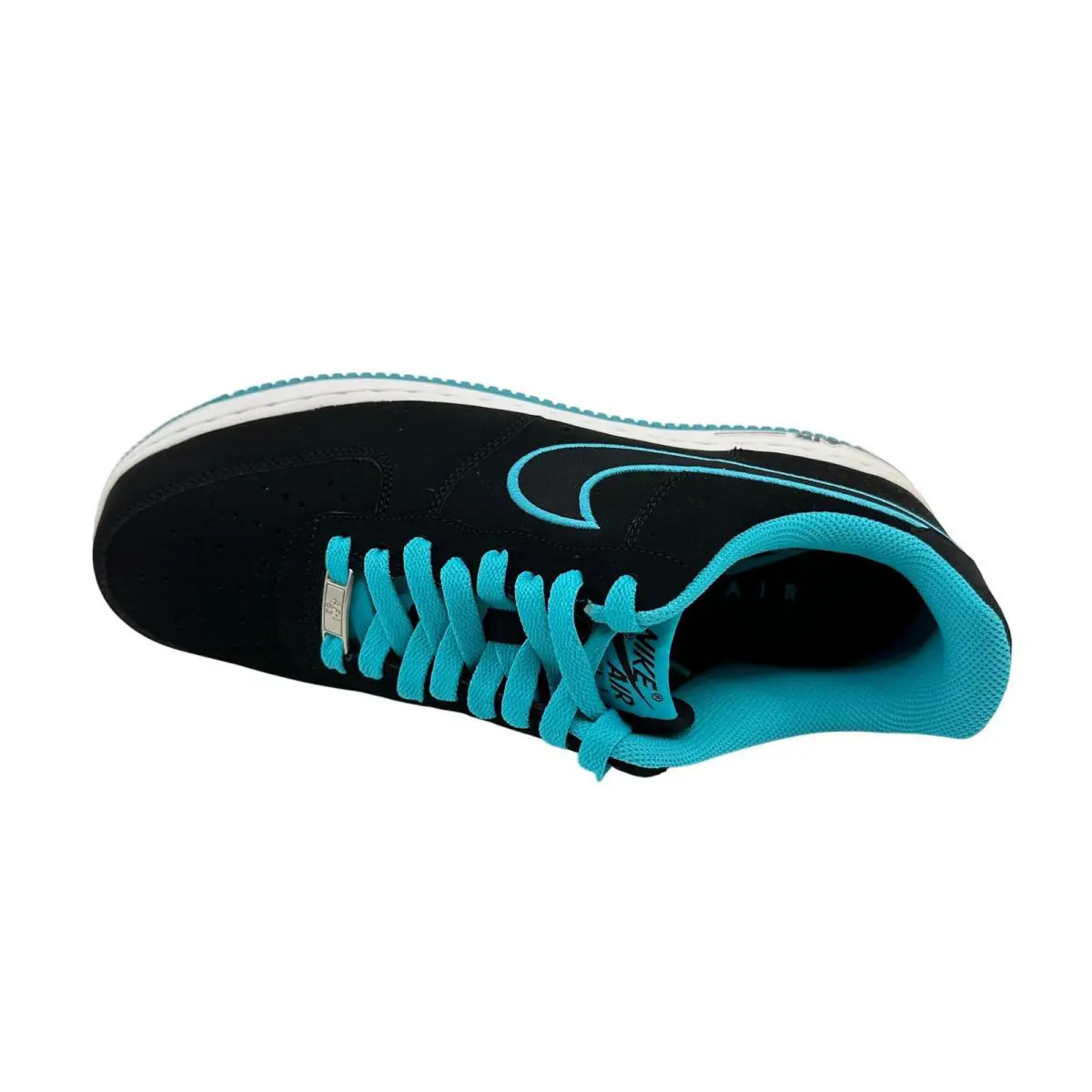 Nike shoes - Nike Air Force 1 - Air Force - 488298 011 - Black, Manufacturer: Black Turquoise Blue 2