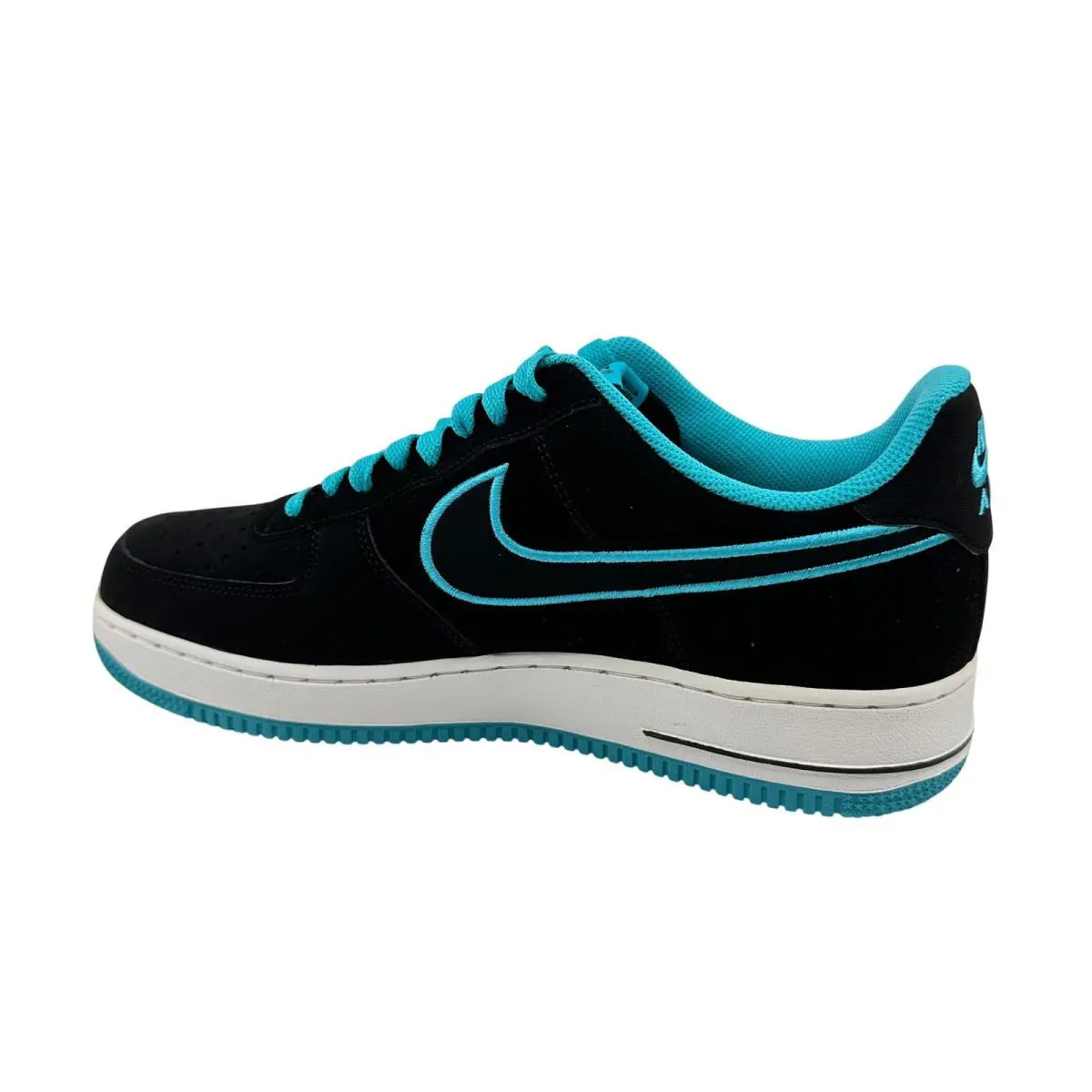 Nike shoes - Nike Air Force 1 - Air Force - 488298 011 - Black, Manufacturer: Black Turquoise Blue 7