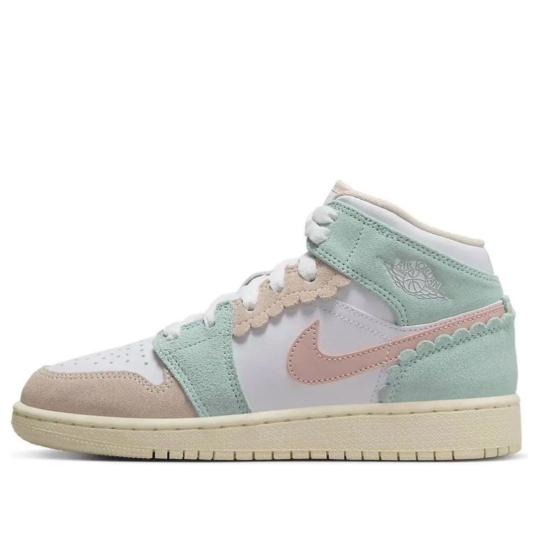 Nike shoes - Nike Air Jordan 1 Mid DZ5361-100 - DZ5361-100 - Multicolor 0