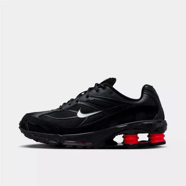 Nike shoes - Black/University Red/Medium Ash/Metallic Silver 5