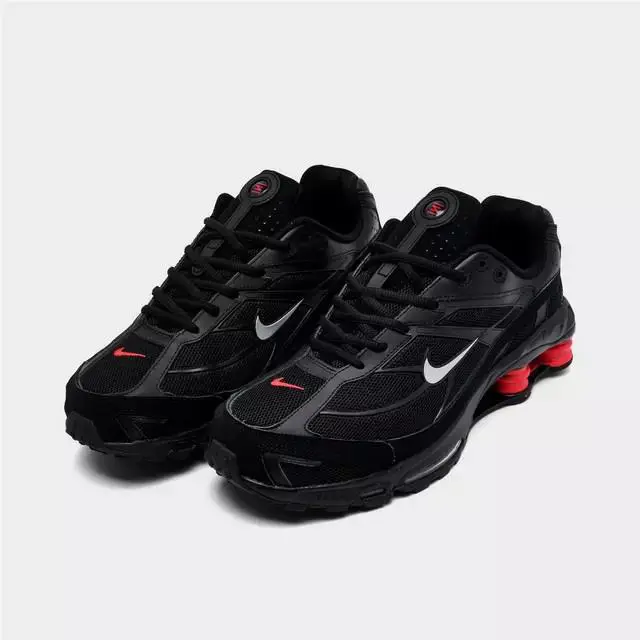 Nike shoes - Black/University Red/Medium Ash/Metallic Silver 6