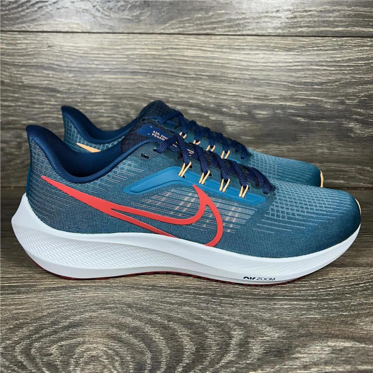Nike shoes - Nike Air Zoom Pegasus 39 Spruce Crimson - Blue 0