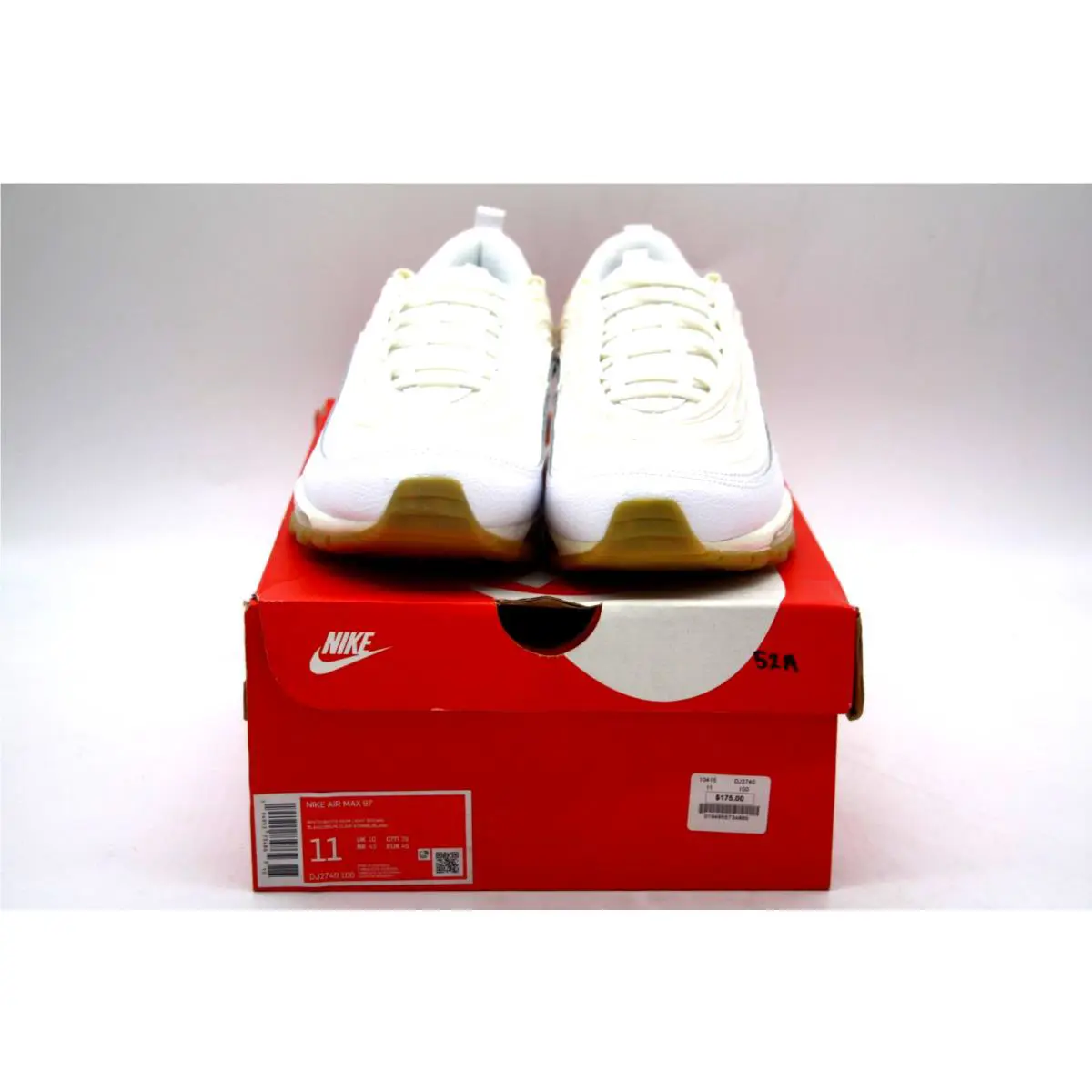 Nike shoes - Nike Air Max 97 - Air Max - DJ2740-100 - White Gum-light brown 16