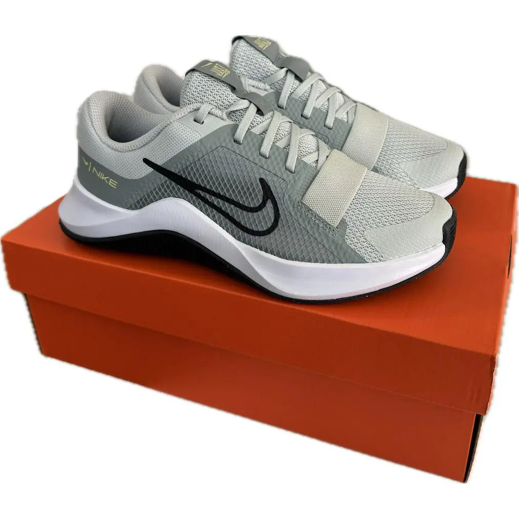 Nike Women`s MC Trainer 2 Light Silver Mica Green Running Shoes DM0824-006