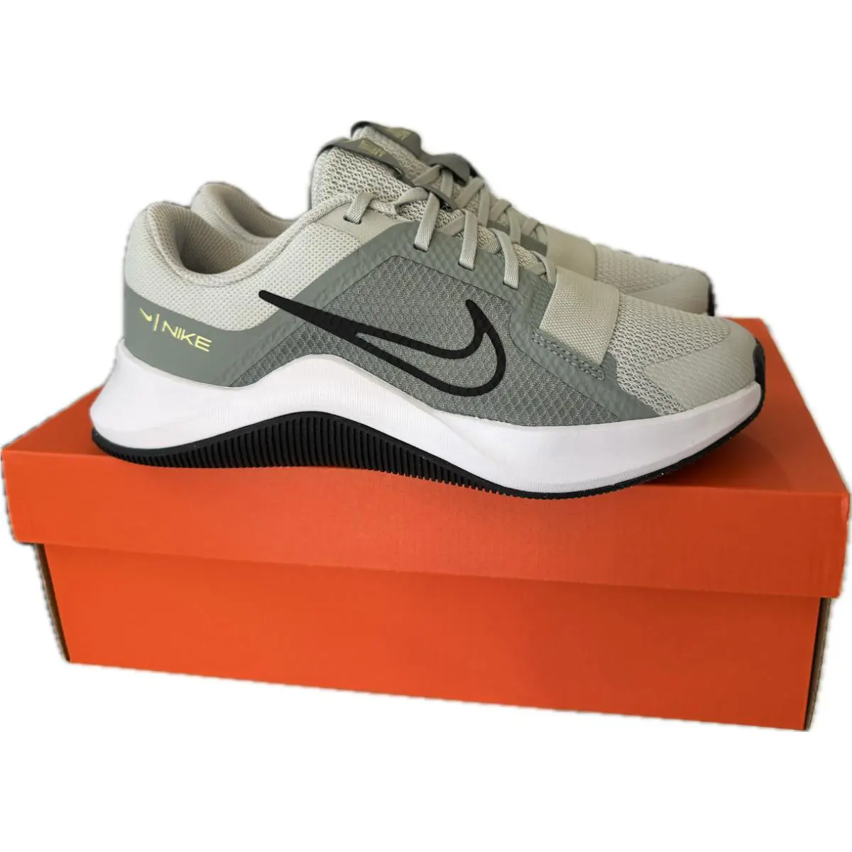 Nike shoes - Nike MC Trainer 2 - Trainer - DM0824-006 - Light Silver/Black- Mica Green 0