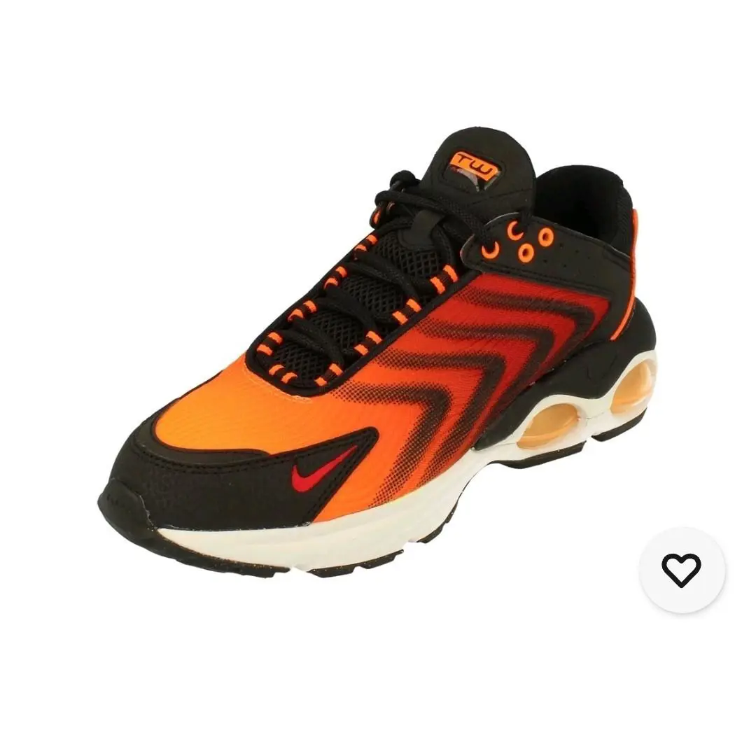 Nike Air Max TW SE Orange Black Red Shoes FJ2590-001 Men`s Size 12 - Orange