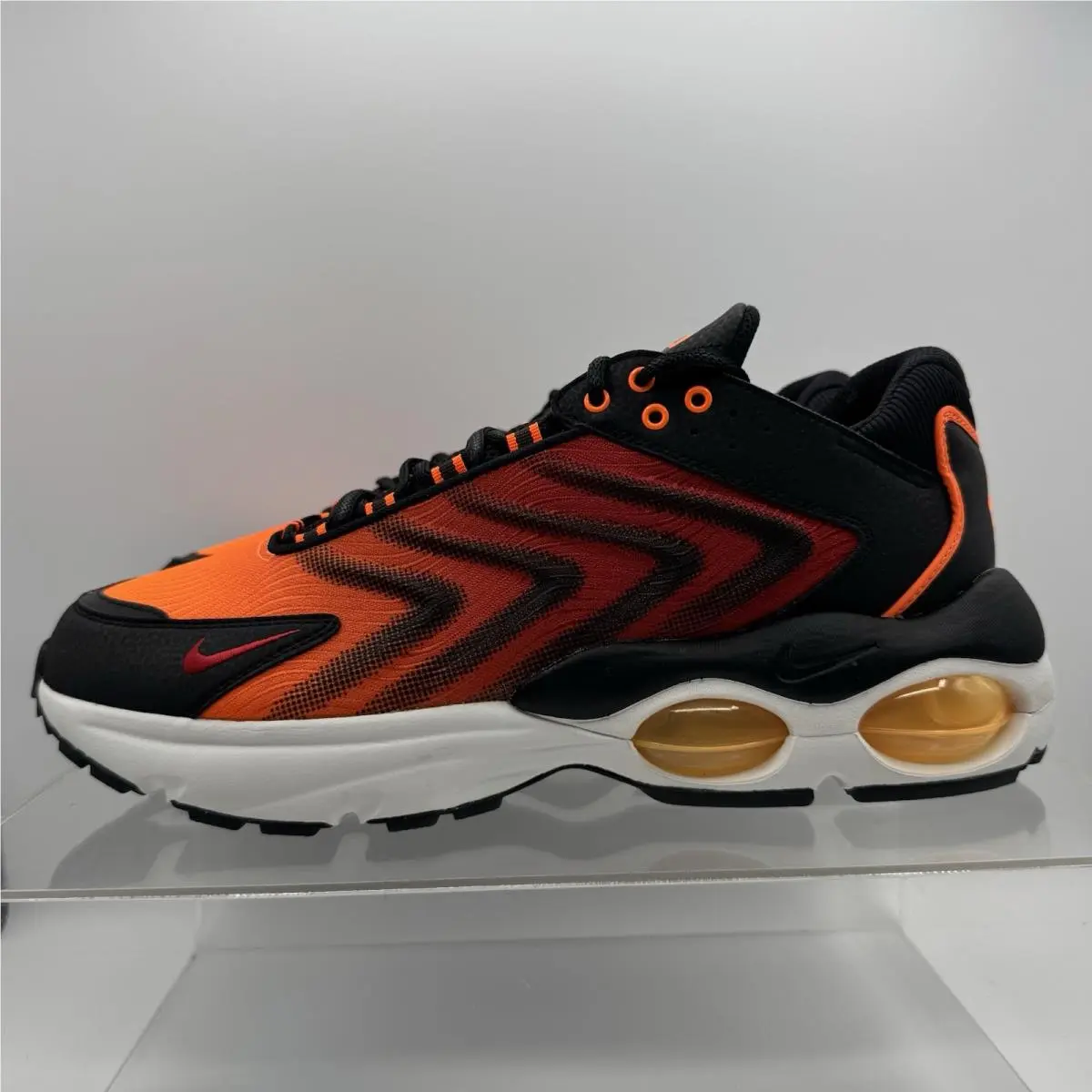 Nike Air Max TW SE Orange Black Red Shoes FJ2590-001 Men`s Size 11.5 - Orange
