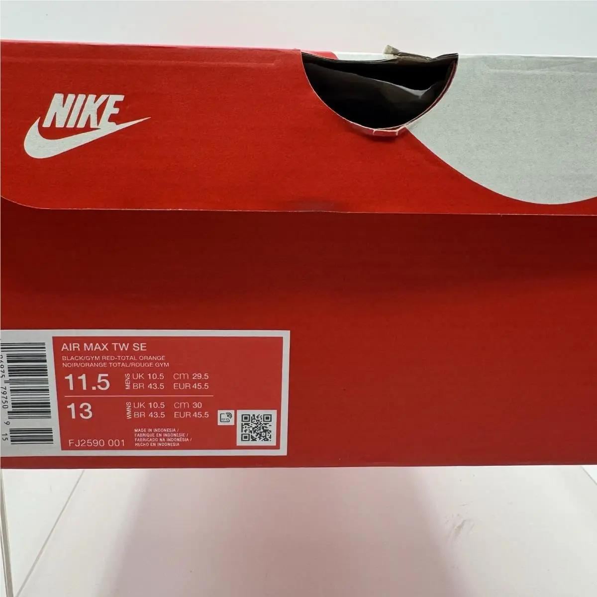 Nike shoes - Nike Air Max TW - Air Max - FJ2590 001 - Orange 5