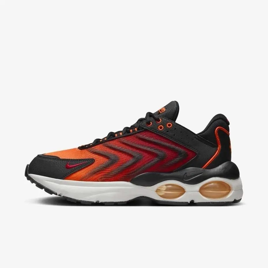 Nike Air Max TW SE Men`s Size 8 Orange Summit Black Gym Red Sneakers FJ2590-001 - Black