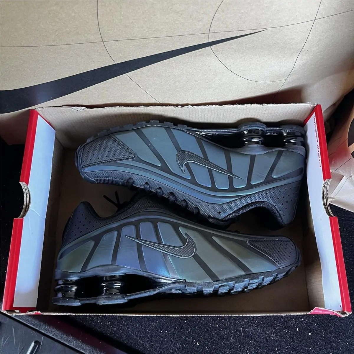 Nike shoes - Nike Shox R4 - Shox - IM6596-001 - Multicolor 6