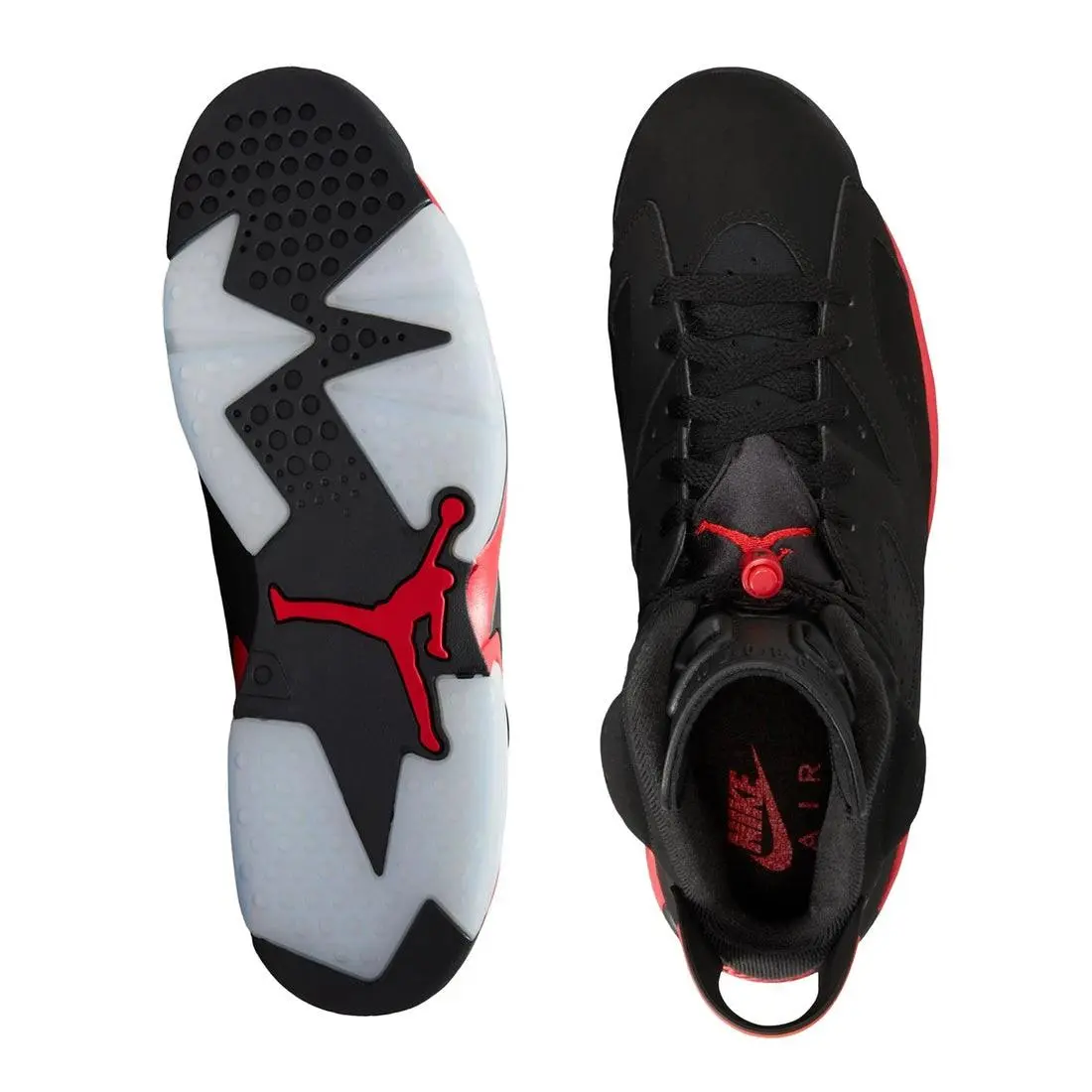 Nike shoes - Air Jordan 6 - Air - CT8529-001 - Black, Manufacturer: Black/Light Crimson 1