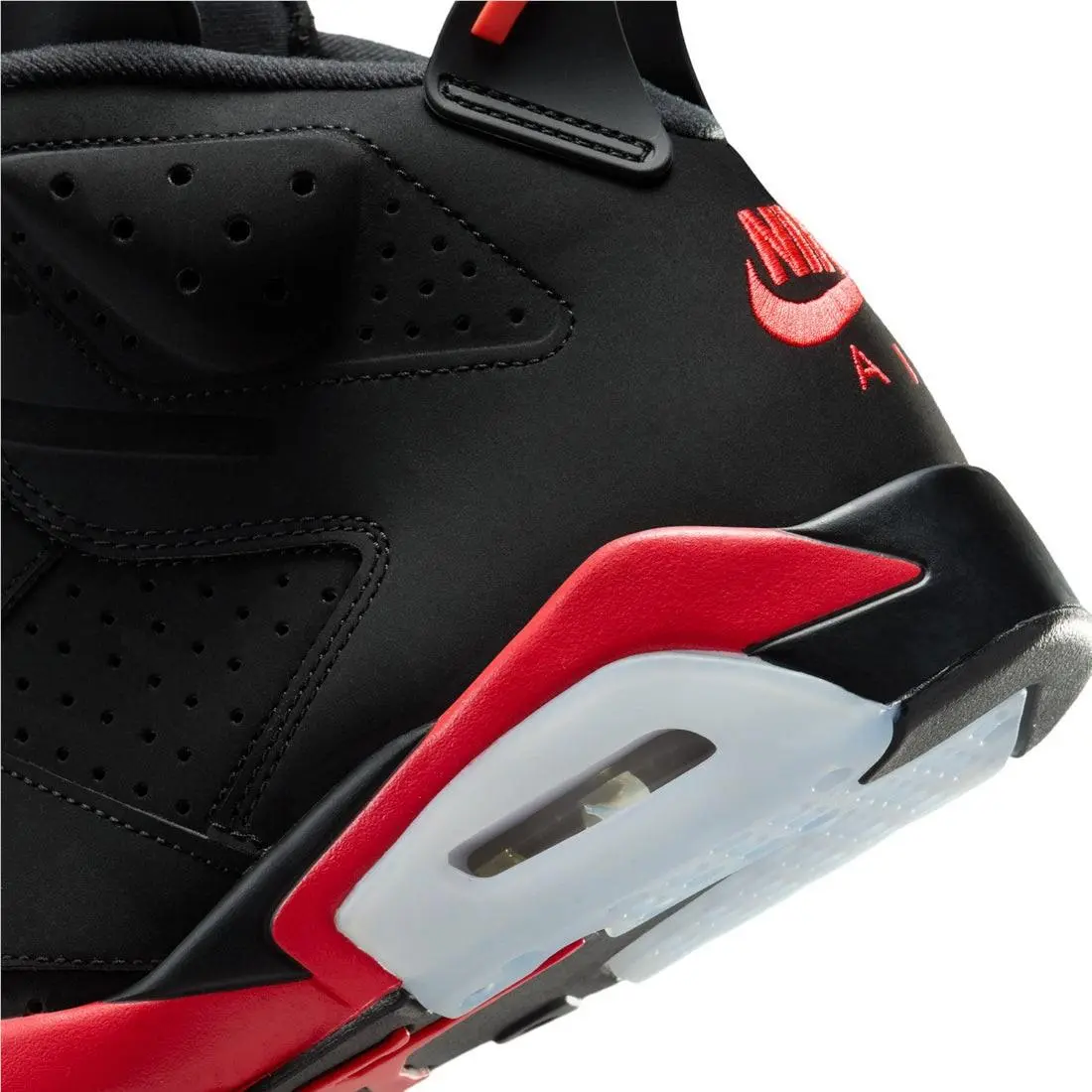 Nike shoes - Air Jordan 6 - Air - CT8529-001 - Black, Manufacturer: Black/Light Crimson 4