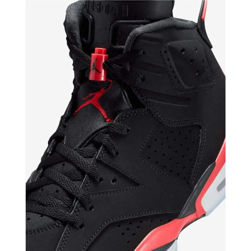 Nike shoes - Air Jordan 6 - Air - CT8529-001 - Black, Manufacturer: Black/Light Crimson 6