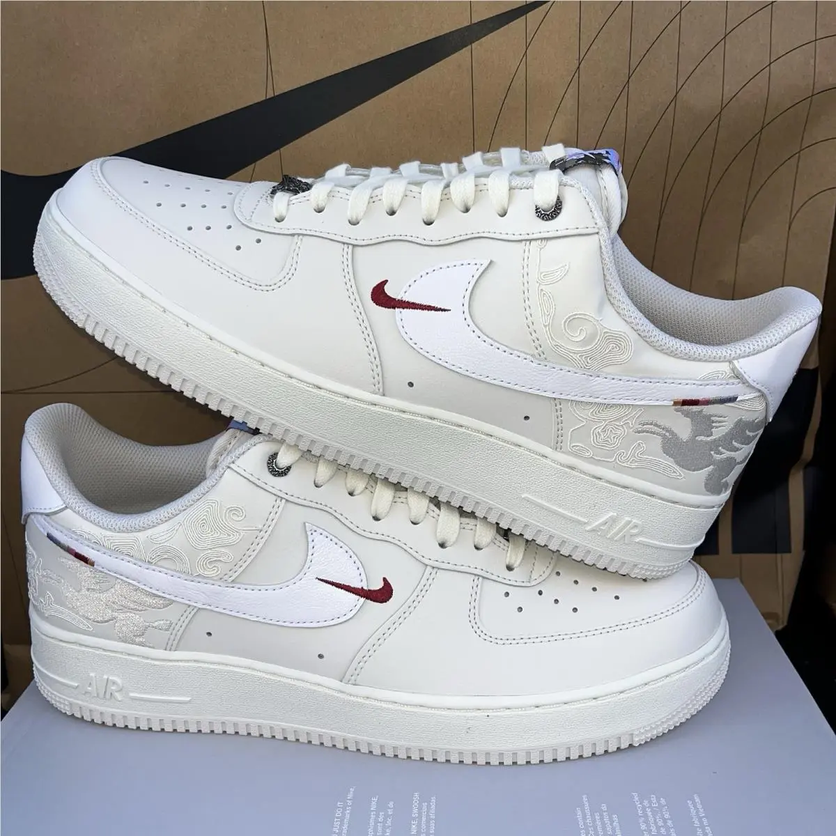 Nike shoes - Nike Air Force 1 - Air Force - IQ1119-011 - Ivory 0