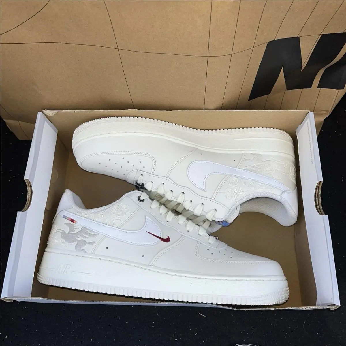 Nike shoes - Nike Air Force 1 - Air Force - IQ1119-011 - Ivory 5
