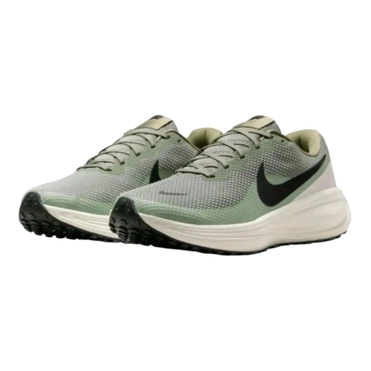 Nike Revolution 8 Running Shoes Mens Sz 13 Army Green/black Sneakers HJ9198-300 - Green