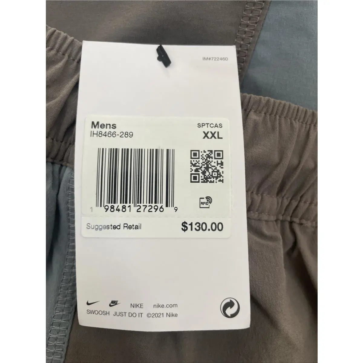 Nike clothing - Nike Tech Wiven - Tech Wiven - IH8466289 - Gray (UPC: 0198481272969) 3