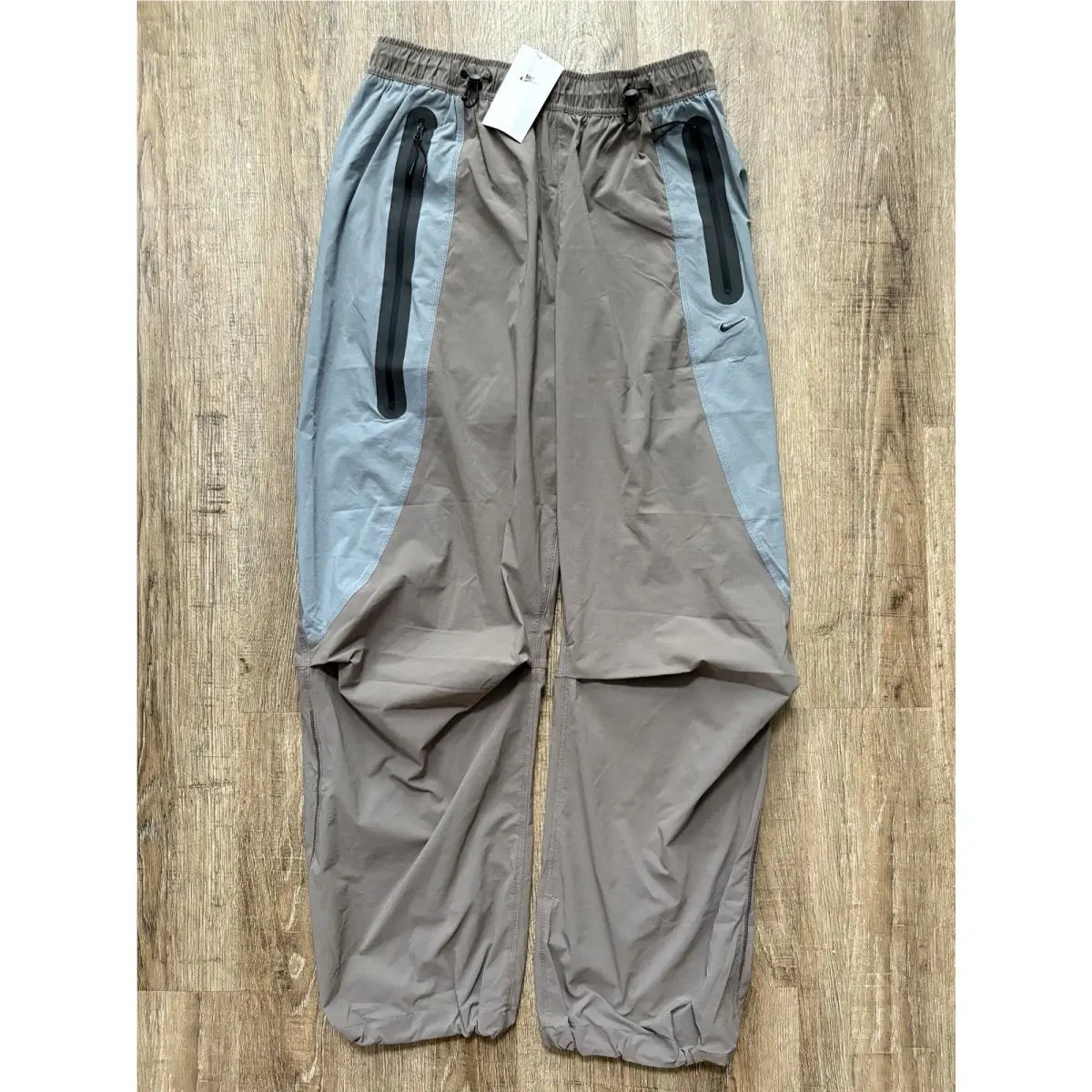 Nike Tech Woven Oversized Stacked Pants Grey Men’s Sz 3XL Tall IH8466-289