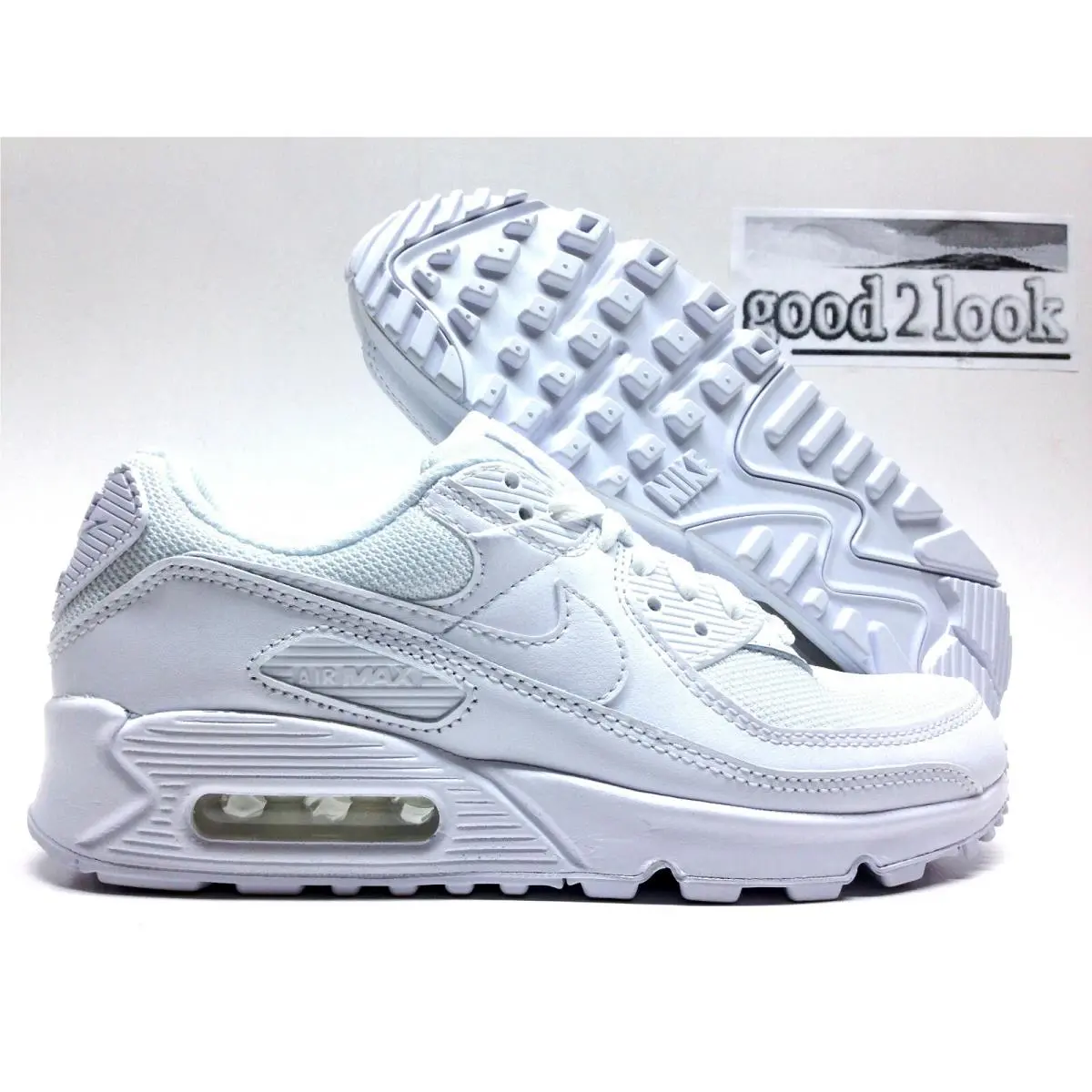 Nike Air Max 90 White/white-white Size Women`s 6 CQ2560-100