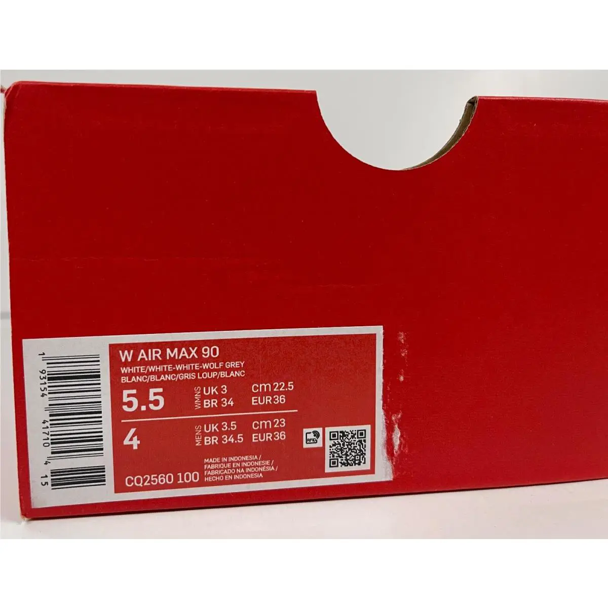 Nike shoes - Nike Air Max 90 - Air Max - CQ2560-100 - White (UPC: 193154417111) 9
