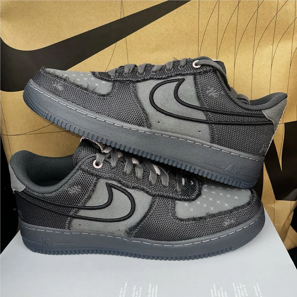 Nike shoes - Nike Air Force 1 - Air Force - IQ0614-060 - Gray 0