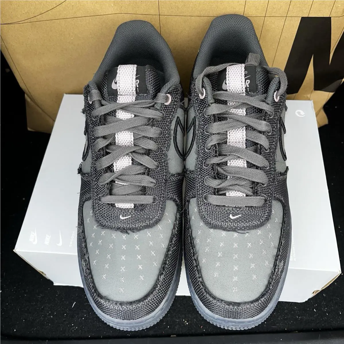 Nike shoes - Nike Air Force 1 - Air Force - IQ0614-060 - Gray 2