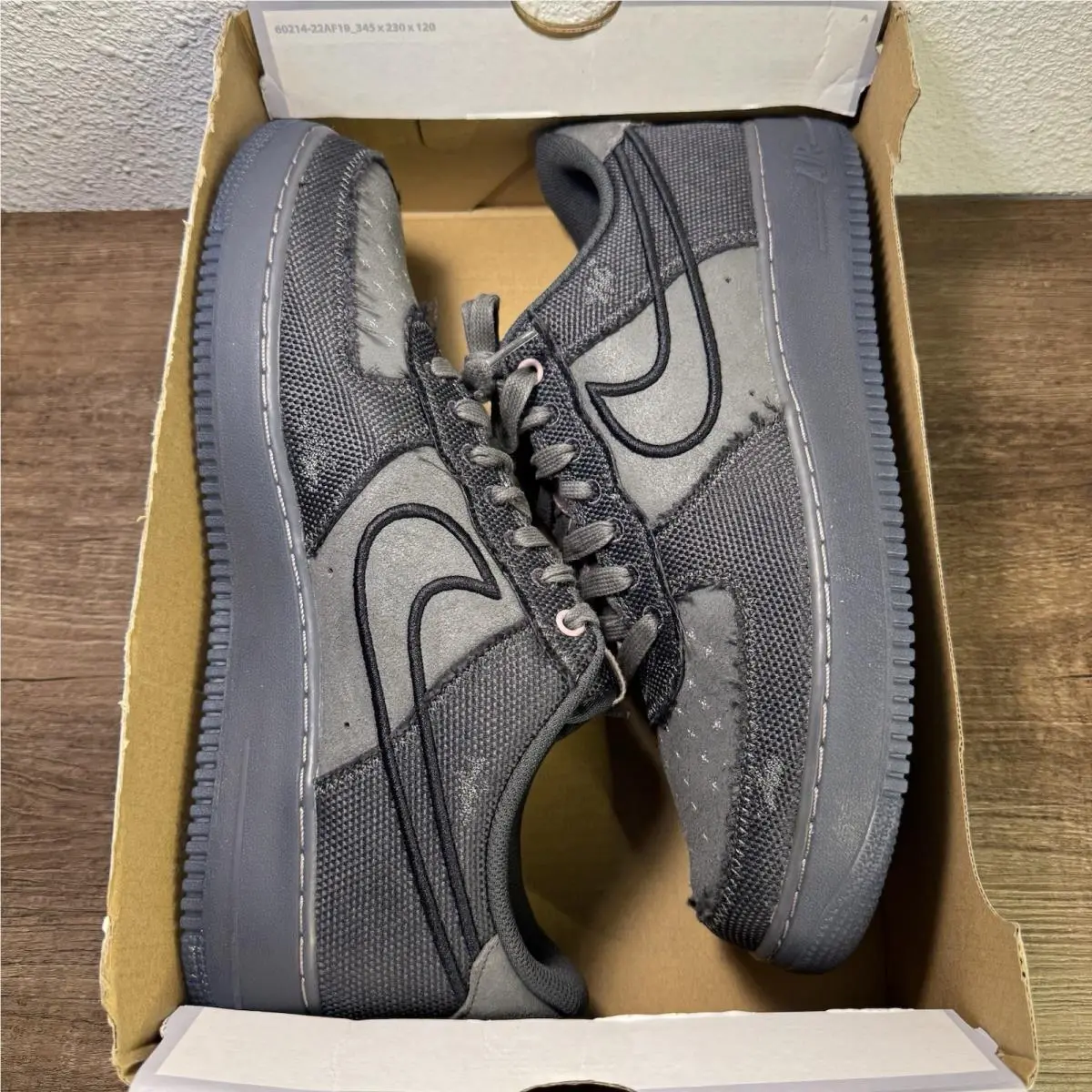 Nike shoes - Nike Air Force 1 - Air Force - IQ0614-060 - Gray 1