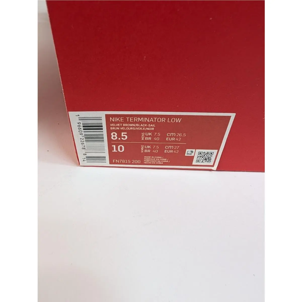 Nike shoes - Nike Terminator - Terminator - FN7815-200 - Brown 8