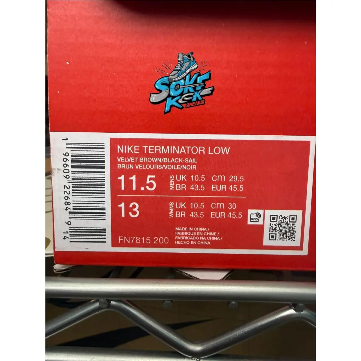 Nike shoes - Nike Terminator - Terminator - FN7815-200 - Brown 5