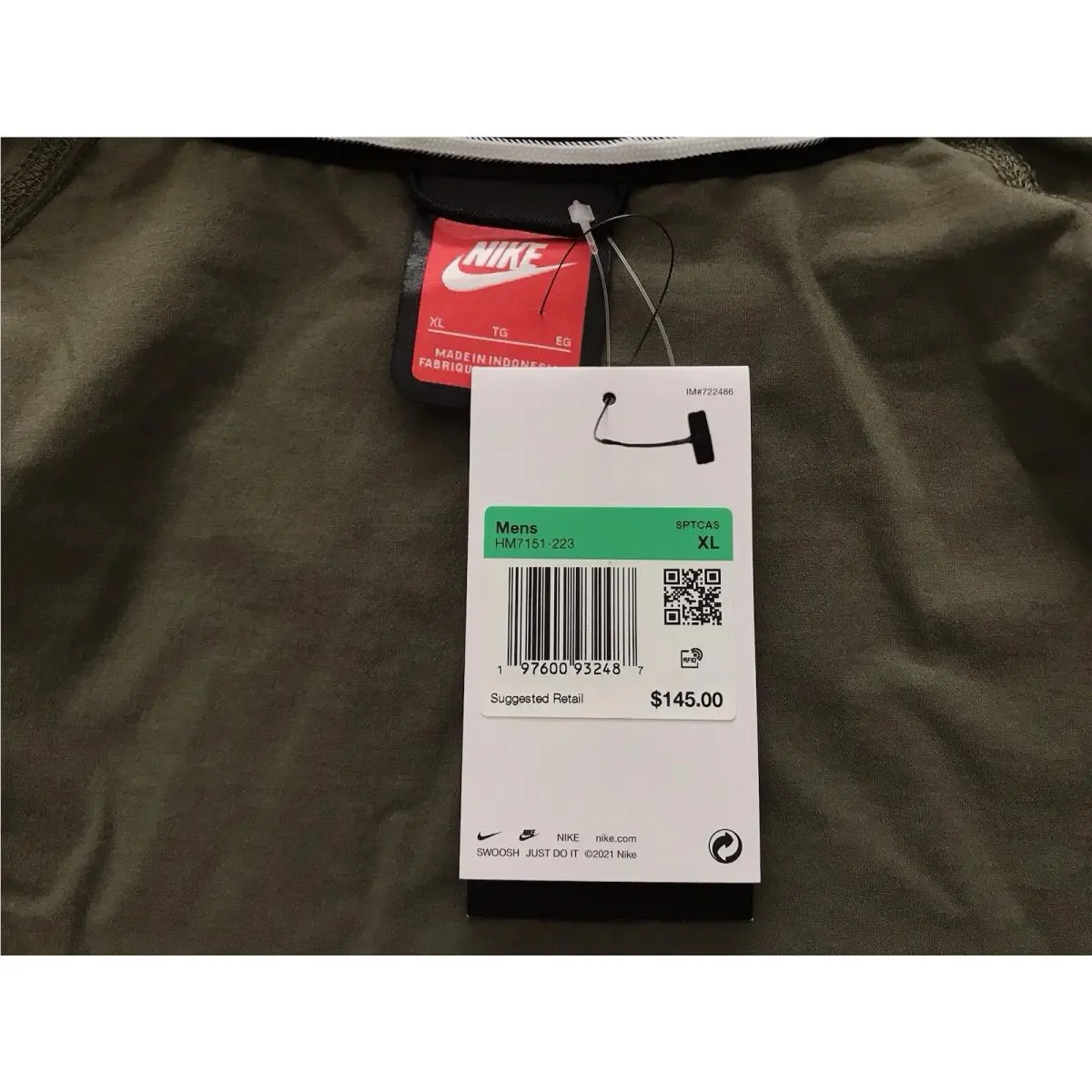 Nike clothing - Nike Tech - Tech - HM7151223 - Green 3
