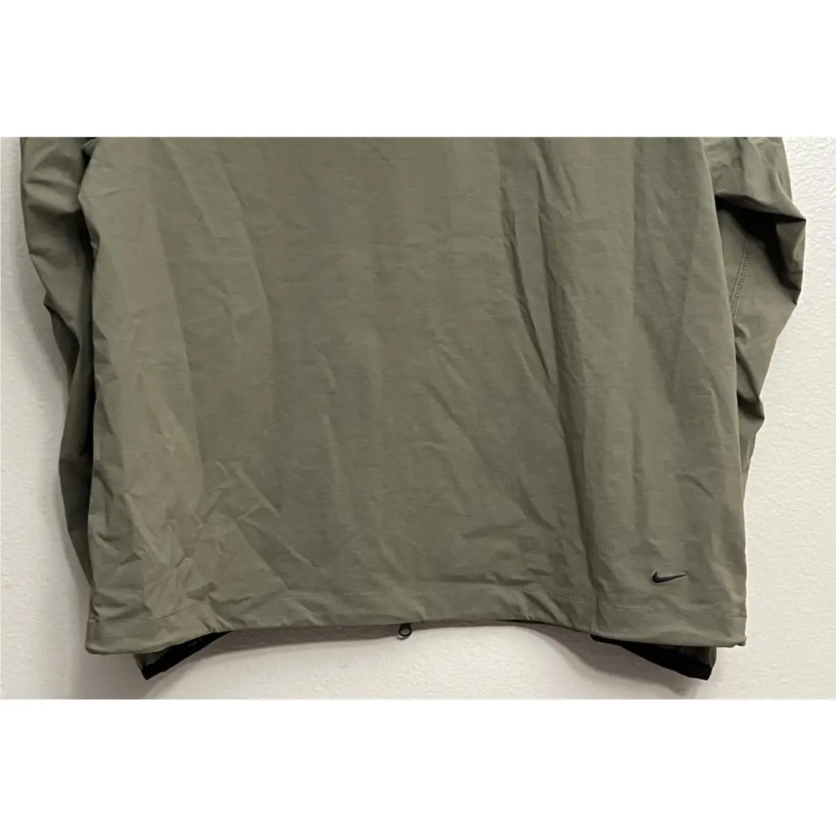 Nike clothing - Nike Tech Woven Windbreaker Jacket - HM7151-223 - Medium Olive (UPC: 197600965454) 4