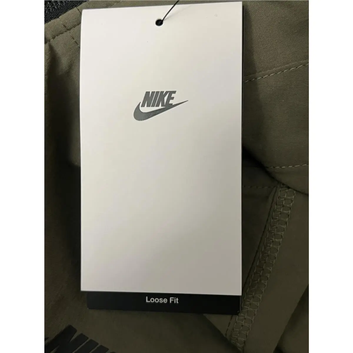 Nike clothing - Nike Tech Woven Windbreaker Jacket - HM7151-223 - Medium Olive (UPC: 197600965454) 5