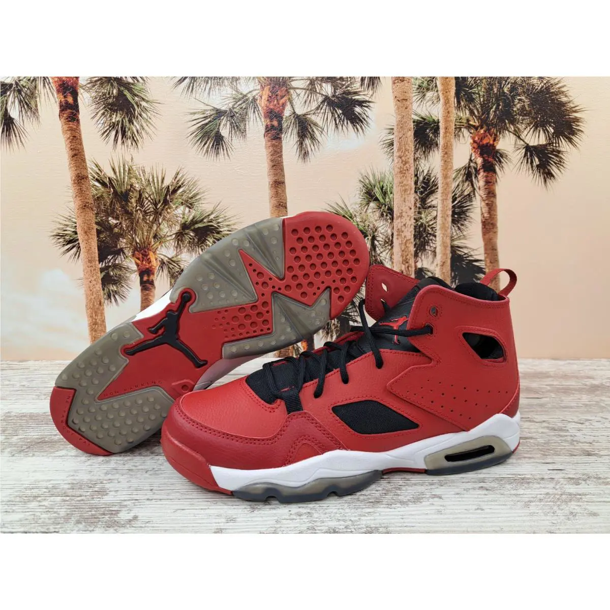 Nike shoes - Air Jordan Flight Club 91 GS - DM1685 601 - Red 5