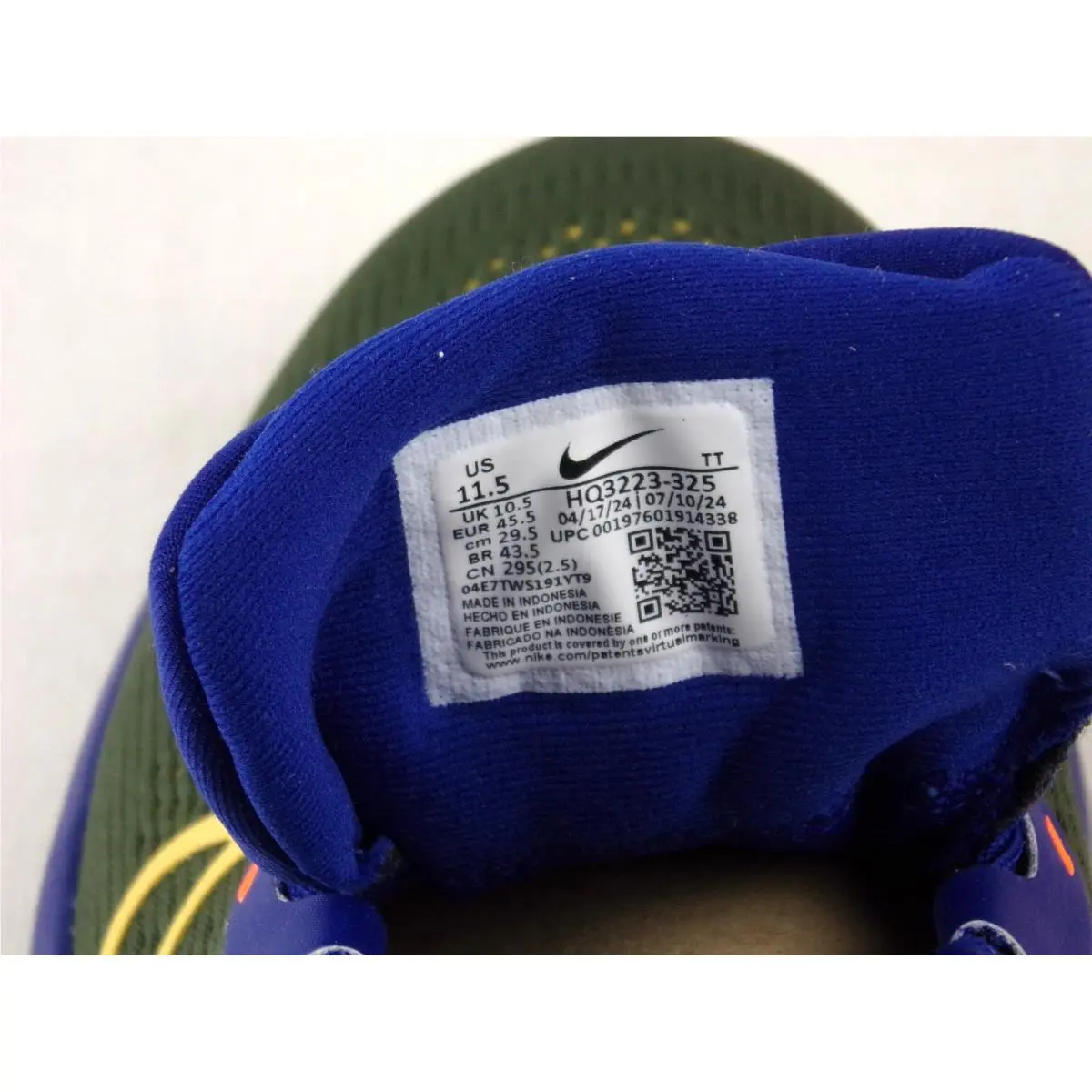 Nike shoes - Nike Quest 6 - Quest - HQ3223-325 - Green (UPC: 197601914338) 7