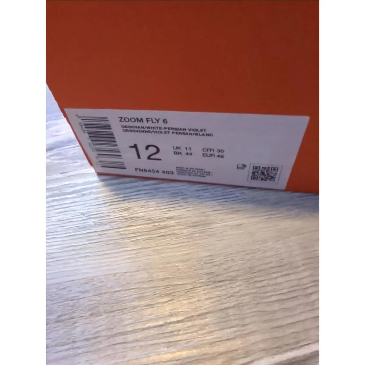 Nike shoes - Nike Zoom Fly 6 - Zoom Fly - FN8454-403 - Blue 0