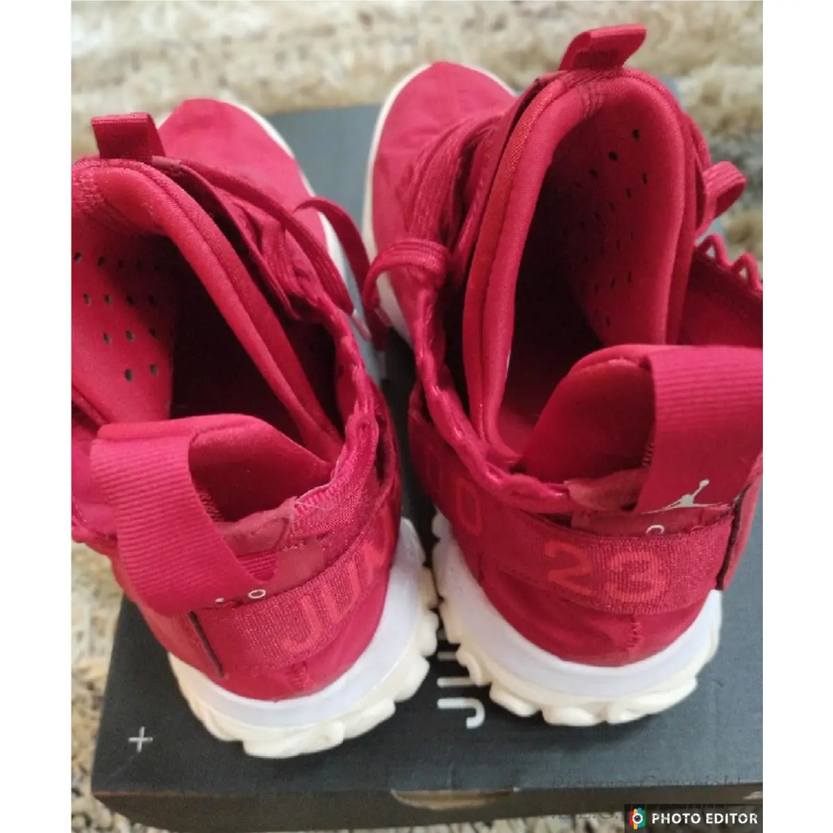Nike shoes - Jordan Proto React - Proto React - BV1654-601 - Red (UPC: 0192501328414) 2
