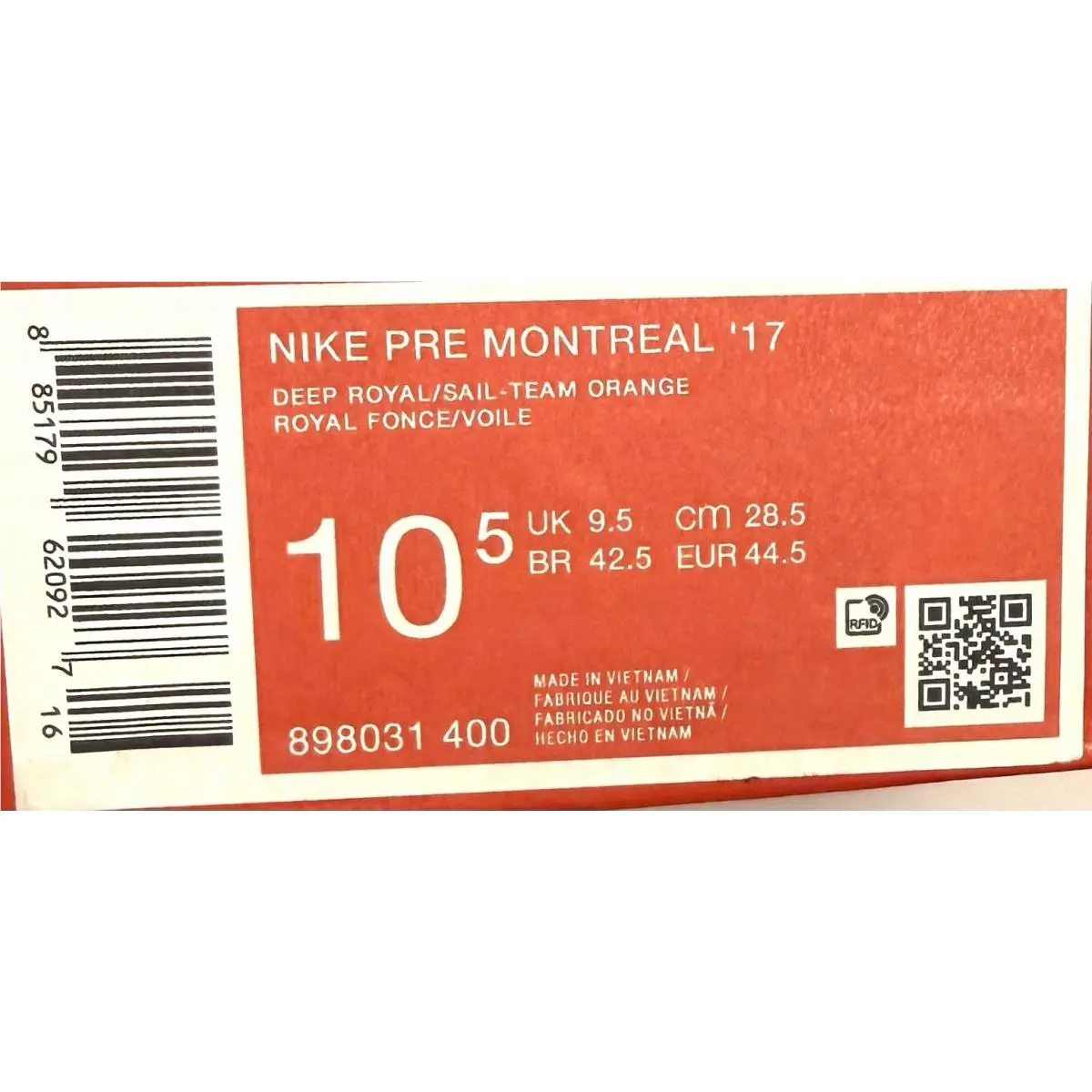 Nike shoes - Nike Pre Montreal 17 - Pre Montreal - 898031-400 - Blue 7