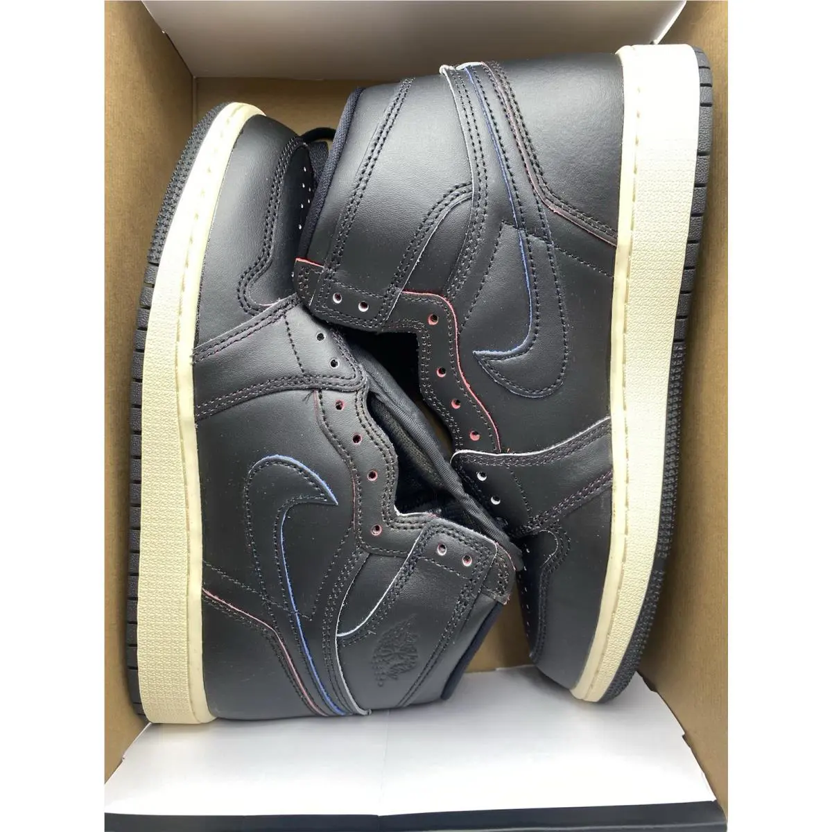 Nike shoes - Nike Air Jordan 1 - Air - FD1437 002 - Black/Muslin (UPC: 198481316663) 7