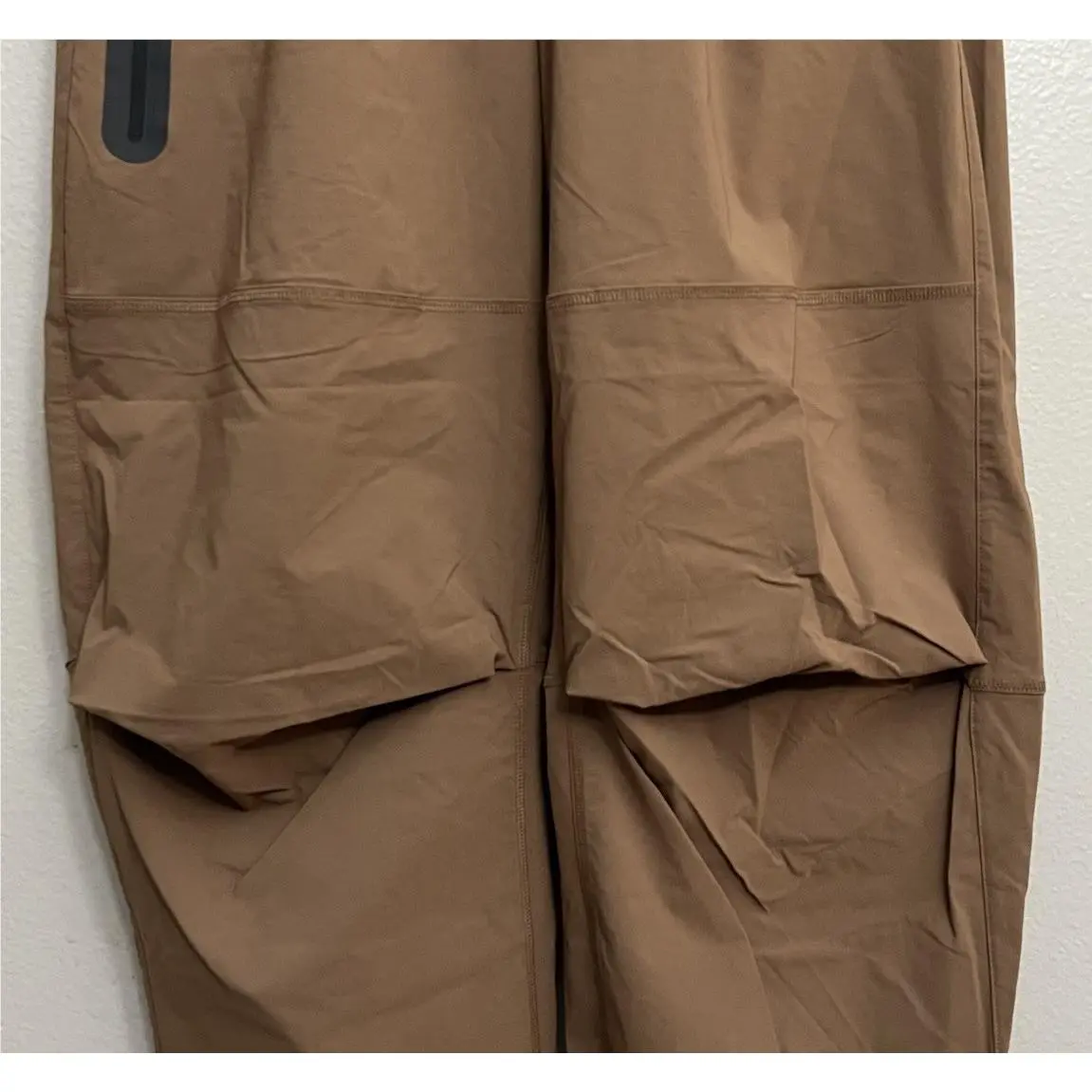 Nike clothing - Nike Tech Woven Oversized Pants - HM7158-235 - Mosswood Brown (UPC: 198484380821) 1