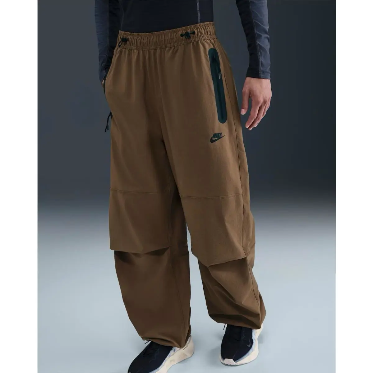 Nike clothing - Nike Tech Woven Oversize - Tech Woven Oversize - HM7158235 - Brown 1